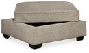 Bovarian - Ottoman With Storage - Stone
