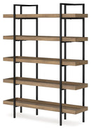 Montia - Bookcase - Light Brown