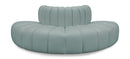 Arc - Faux Leather 4 Piece Modular Sofa