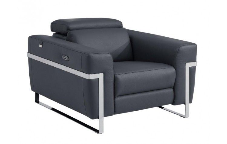 990 - Power Reclining Chair With Power Headrest