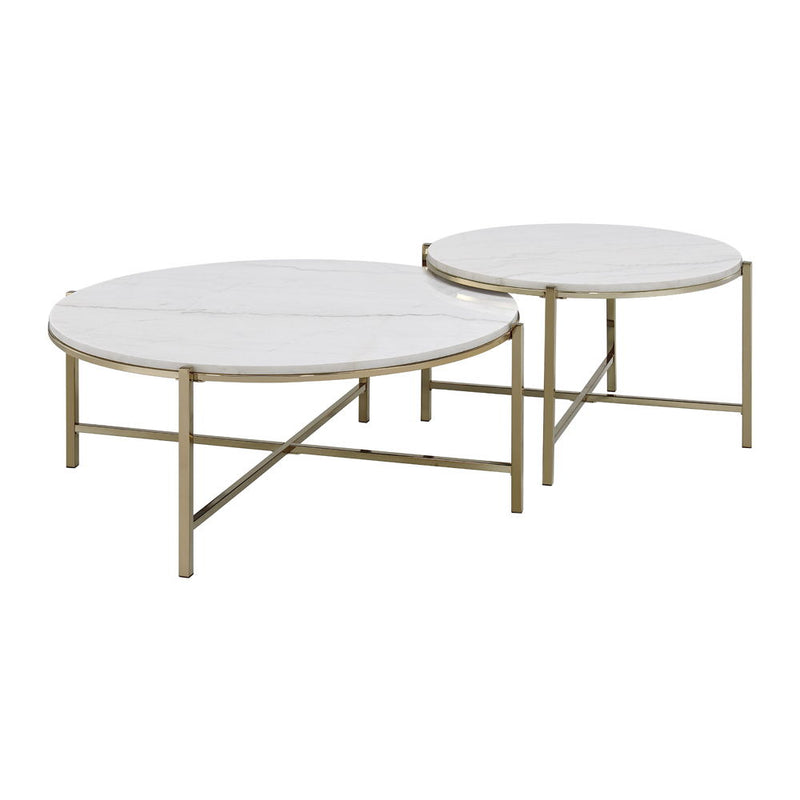 Zaidee - Nesting Table Set - Champagne