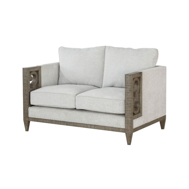 Artesia - Loveseat - Fabric & Salvaged Natural