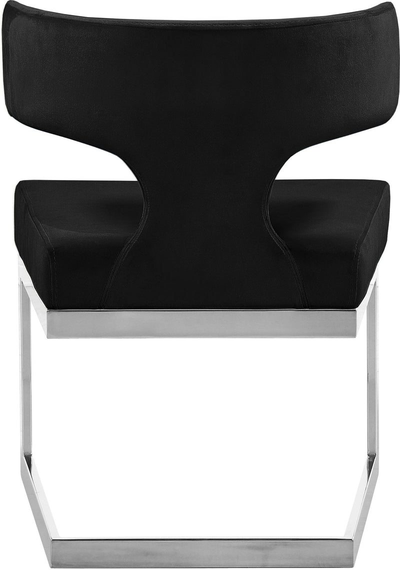 Alexandra - Dining Chair with Chrome Legs