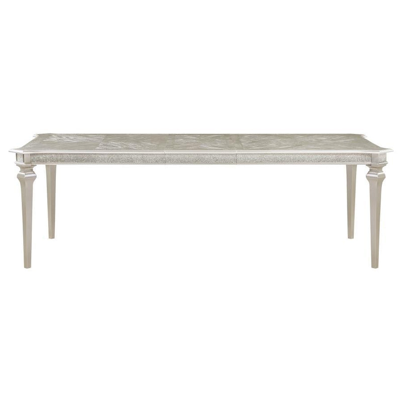 Evangeline - Extension Leaf Dining Table - Silver Oak