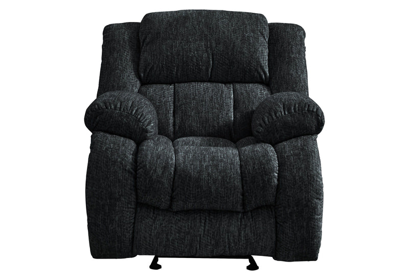 U250 - Reclining Sofa / Console Reclining Loveseat / Glider Recliner - Ebony