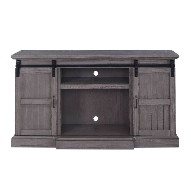 Admon - TV Stand - Gray Oak