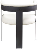 Romeo - Faux Leather Dining Chair With Black Base (Set of 2)