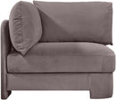 Hammond - Velvet Performance Fabric Upholstered Corner Chair