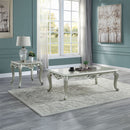 Qunsia - End Table - Champagne