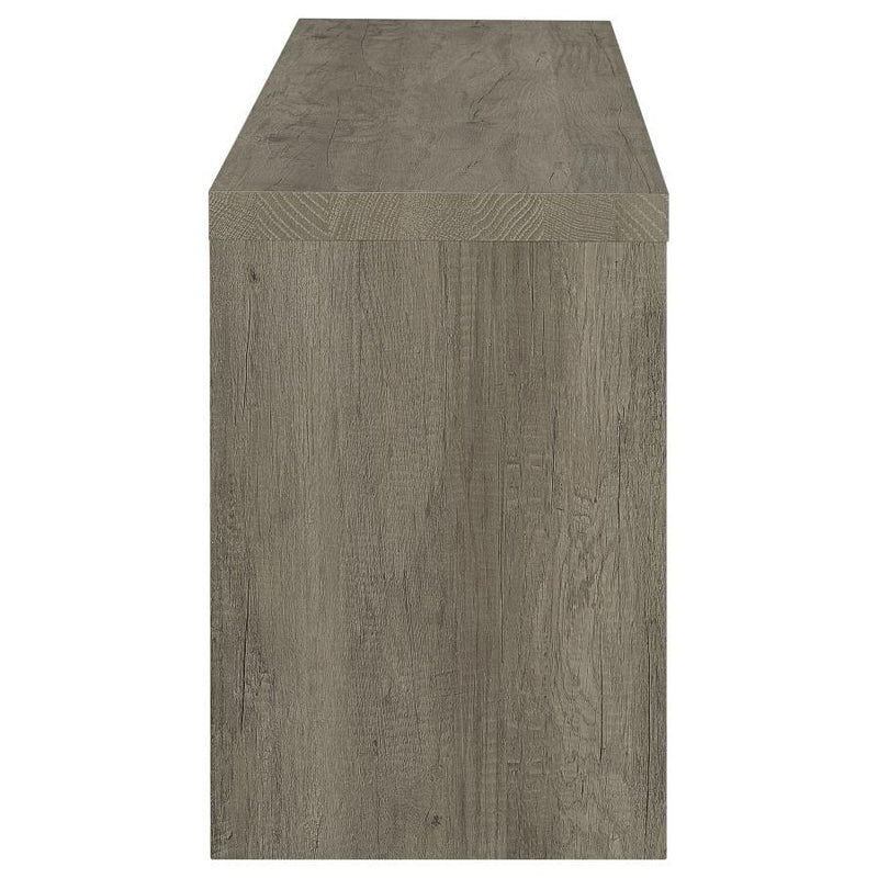 Burke - 2-Drawer TV Console - Gray Driftwood