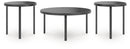 Dorylin - Occasional Table Set (Set of 3) - Black
