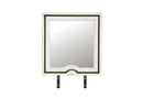Isabella - Mirror With LED - Black / White