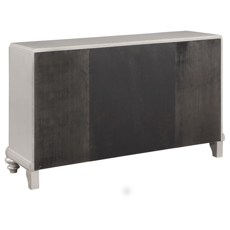 Bling Game - Dining Sideboard Buffet Cabinet - Metallic Platinum