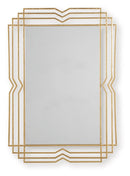 Claybrook - Accent Mirror - Gold Finish