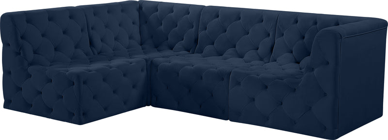 Tuft - Modular Sectional 4 Piece - Navy