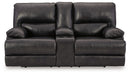 Mountainous - Power Reclining Loveseat With Console /Adj Headrest - Eclipse