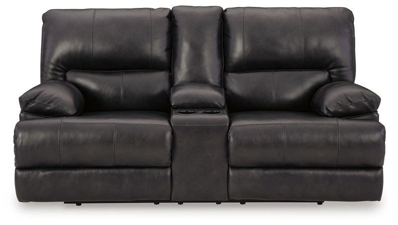 Mountainous - Eclipse - Power Reclining Loveseat With Console /Adj Headrest