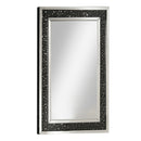 Nysa - 47" X 32" Accent Mirror - Mirrored & Faux Crystals