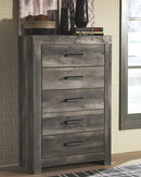 Wynnlow - Five Drawer Chest - Gray