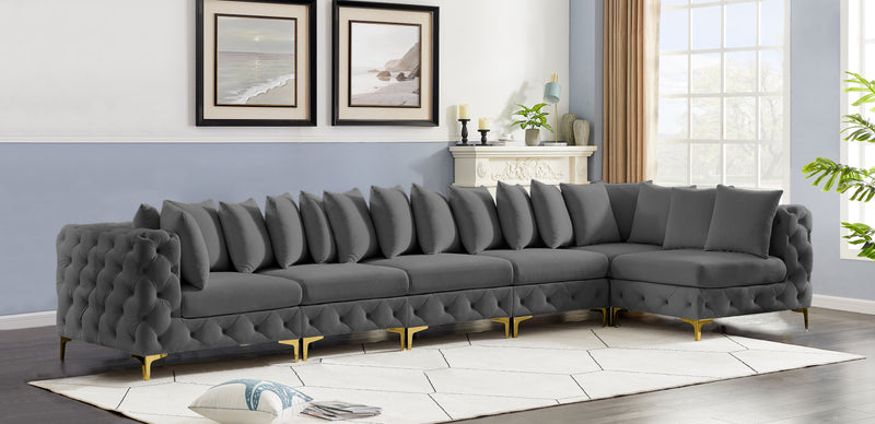 Tremblay - Modular Sectional 6 Piece - Gray