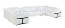 1126 - 8-Piece U-Shaped Sectional Sofa In With 4 Power Recliners & Power Headrest