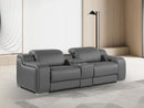 1116 - 3-Piece Modular Power Reclining Console Loveseat In With 2 Power Recliners & Power Headrests