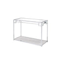 Asbury - Console Table - Mirrored & Chrome