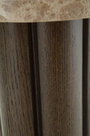 Darimore - Chair Side End Table - Burnished Brown