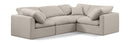 Indulge - Linen 4 Piece Modular Corner Sectional