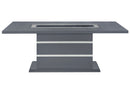 Monaco - Dining Table - Dark Gray
