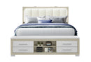Madison - King Storage Bed - Natural