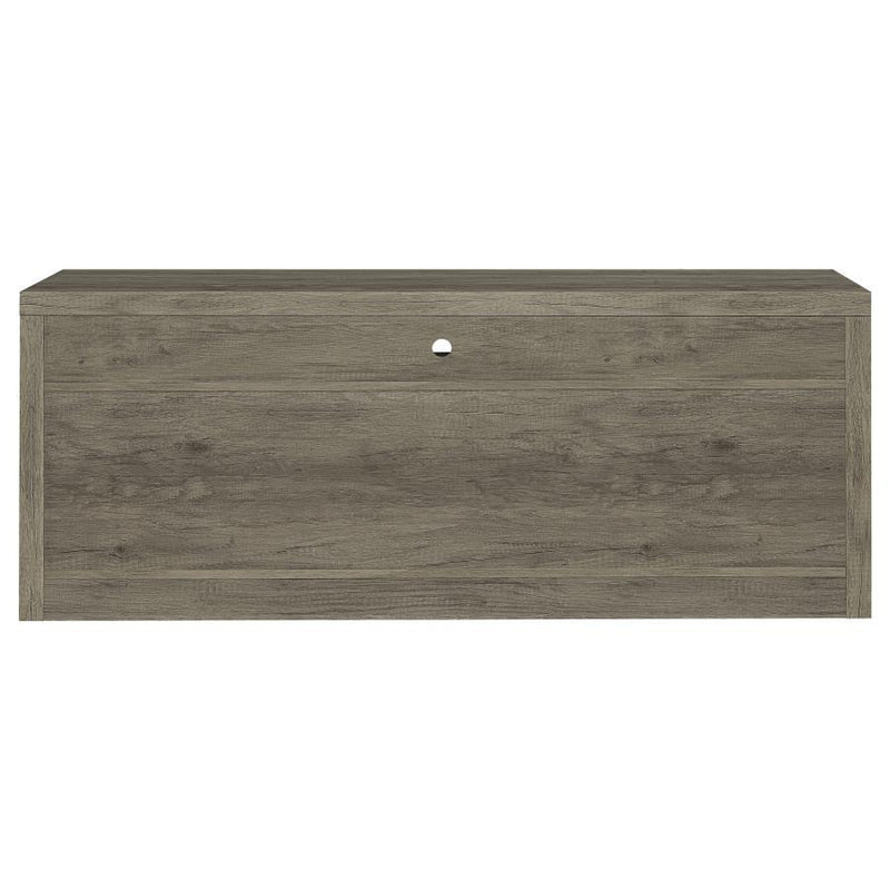 Burke - 2-Drawer TV Console - Gray Driftwood