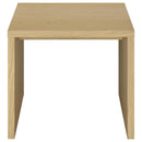 Canoga - Engineered Wood Accent Side End Table - Light Oak