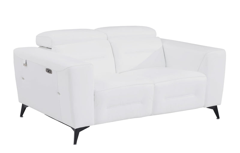 989 - Power Reclining Loveseat With Power Headrest