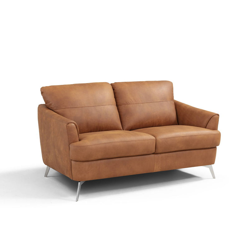 Safi - Loveseat - CapPUchino Leather