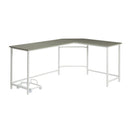 Bambina - Computer Desk - Gray & White