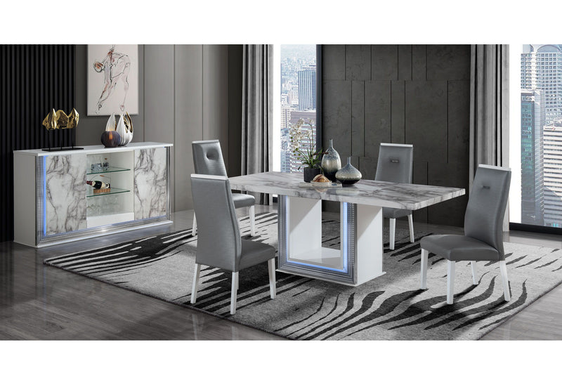 Ylime - Dining Chair - Gray