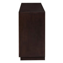 Geranio - Console Cabinet - Metallic Silver & Walnut
