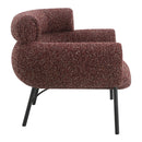 Mardi - Chair - Maroon Tweed