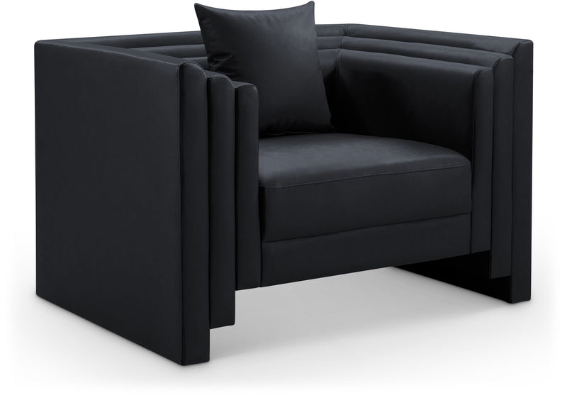 Everett - Vegan Leather Upholstered Chair