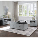 Eleanor - Coffee Table With Lift Top - Dove Gray
