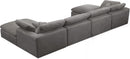 Cozy - 6 Piece Modular Double Chaise Sectional