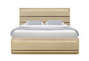 Genesis - 5 Piece Queen Bedroom Set (Bed, Dresser & Mirror, Nightstand, Chest) - Gold