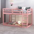 Gaston II - Twin Loft Bed - Pink