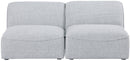 Miramar - 2 Seat Armless Modular Sofa