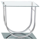 Danville - Rectangular U-Shaped Glass Top Table