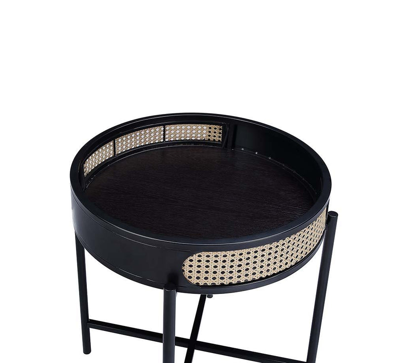 Colson - End Table - Black Finish - 24"