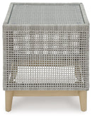 Seton Creek - Square End Table - Gray