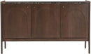 Veya - 57" Genuine Marble And Mango Wood Sideboard / Buffet