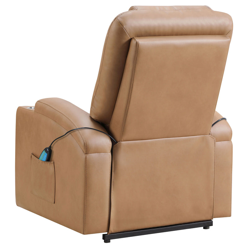 Armstrong - Upholstered Power Lift Massage Recliner